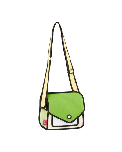 Jump From Paper 2D Shoulder Bag GIGGLE INFLUENCER Greenery