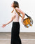 Jump From Paper 2D Shoulder Bag CHEESE Yellowish Orange Image 2