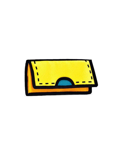 Jump From Paper 2D Purse SPOTLIGHT Yellow