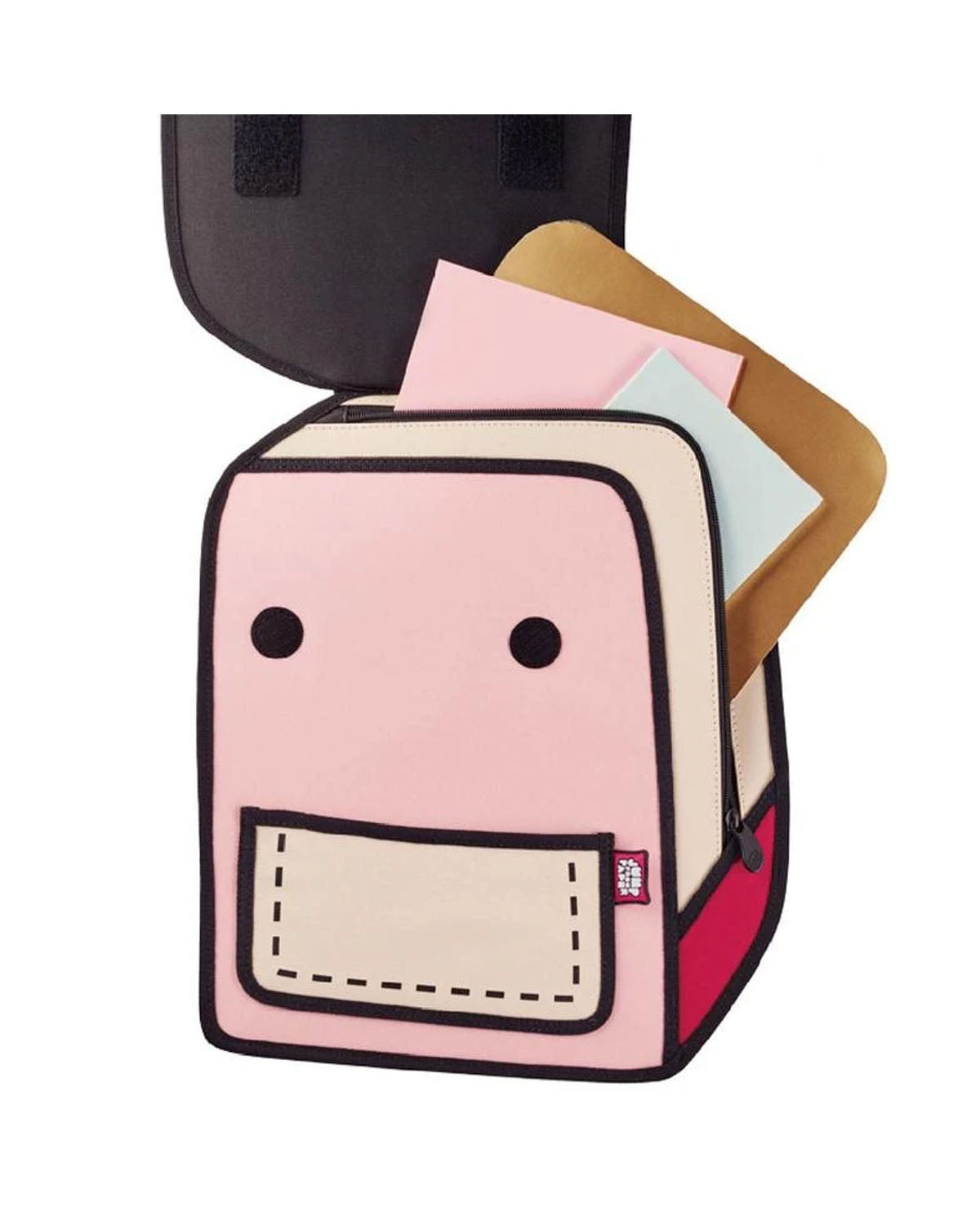 Jump From Paper 2D Backpack SPACEMAN COO COO Pink Image 2