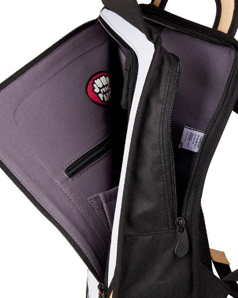 Jump From Paper 2D Backpack SPACEMAN JUNIOR INFLUENCER Brown Rice