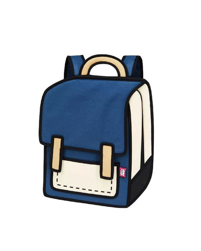 Jump From Paper 2D Backpack SPACEMAN COO COO Blue