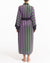 niLuu Women's Kimono Robe STRIPE