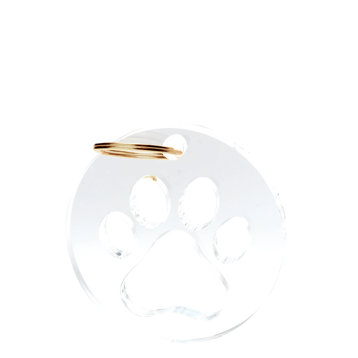 Keychain PAW PRINT 3.5 inches length