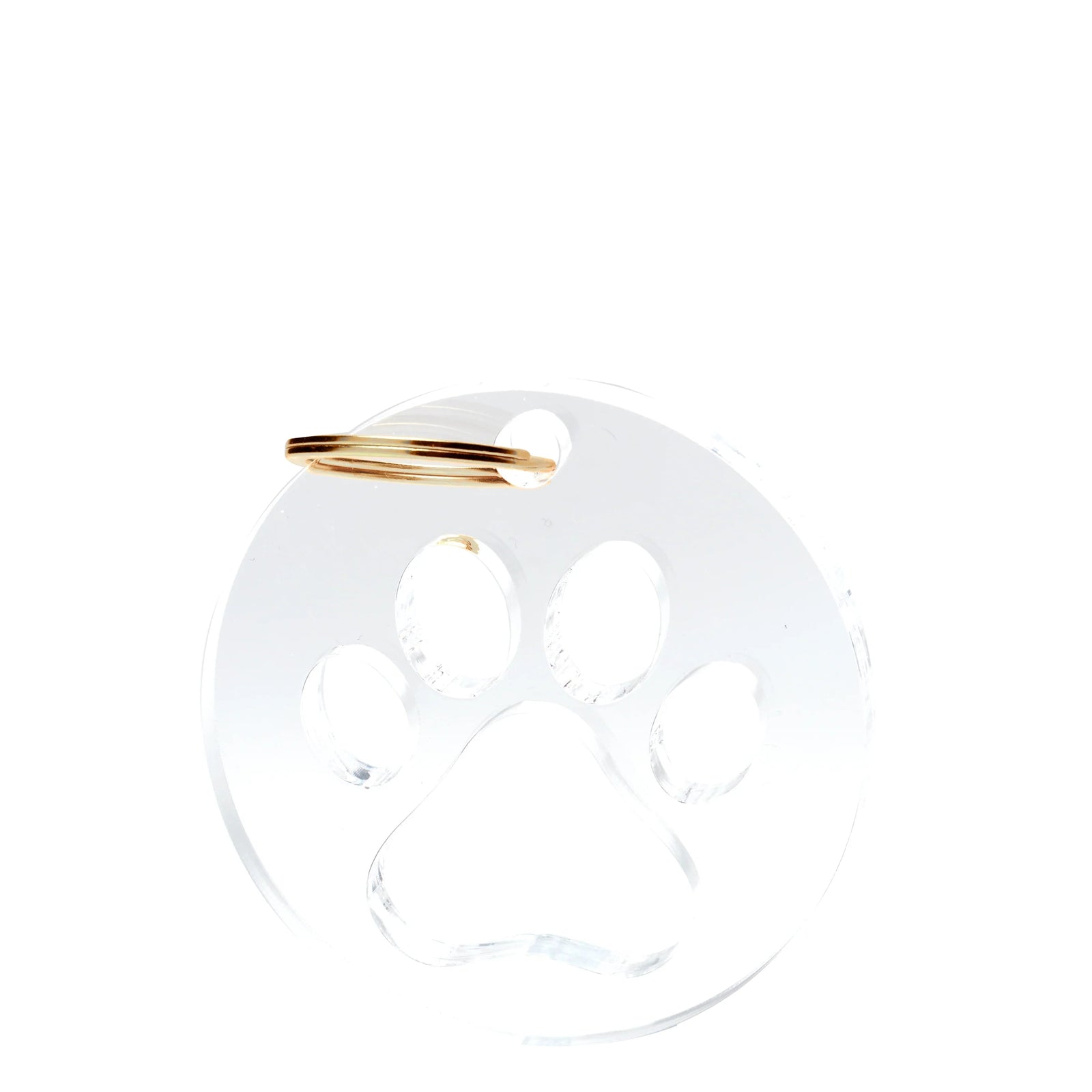 Tara Wilson Designs Keychain PAW PRINT 3.5" l