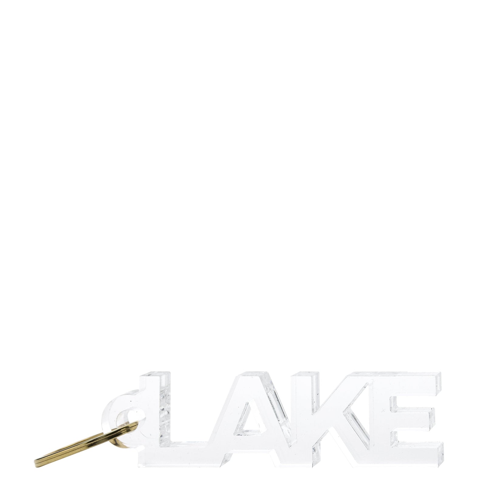 Tara Wilson Designs Keychain LAKE 1" h
