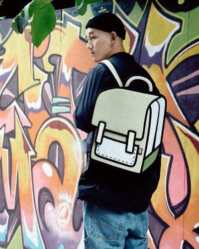 Jump From Paper 2D Backpack SPACEMAN INFLUENCER Image 3