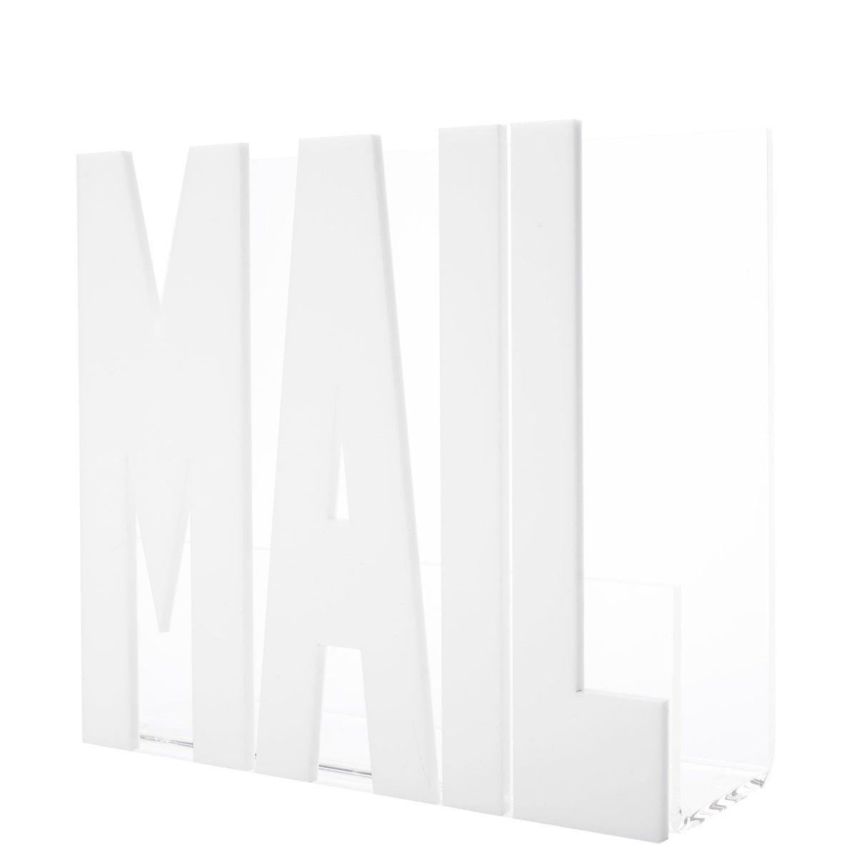 Holder MAIL White 10 inches length
