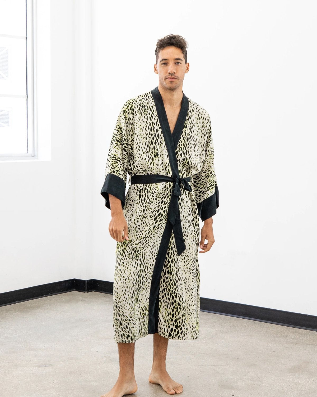 niLuu Men's Kimono Robe BOWIE