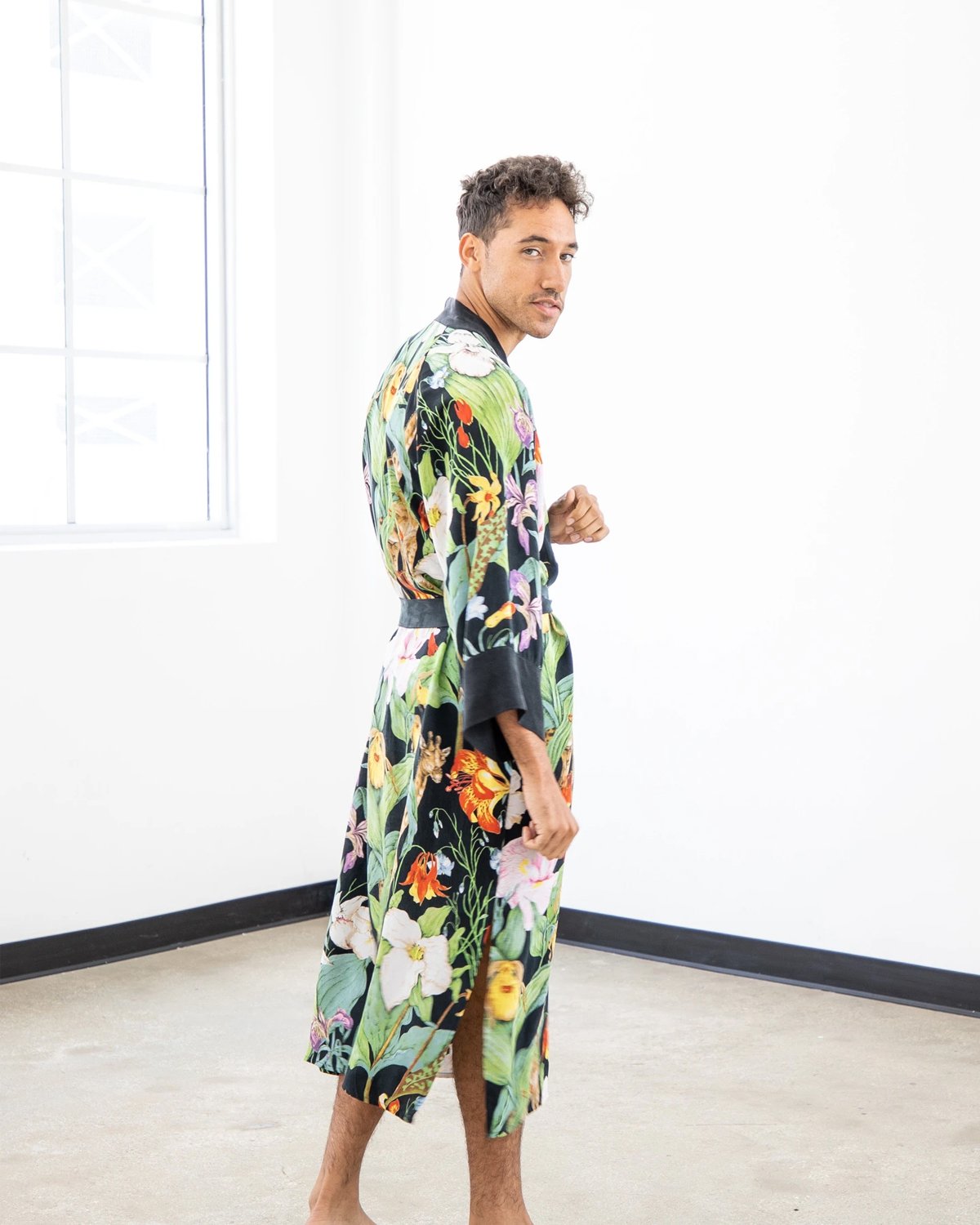 niLuu Men's Kimono Robe MONROE