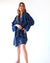niLuu Women's Mini Kimono MIDNIGHT BLUE One Size