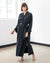 niLuu Women's Kimono Robe NOIR