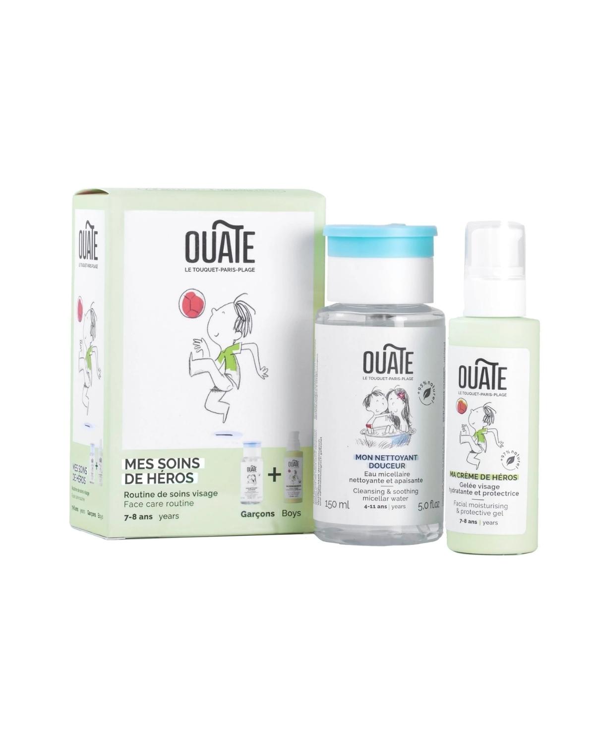 OUATE Duo Set MY HERO SKINCARE ROUTINE Boys (ages 7-8)