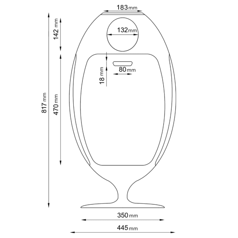 Recycling/Waste Bin OVETTO GALA