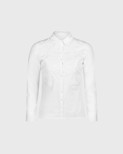 Anne Fontaine Women's Shirt VIANEY White Size 44