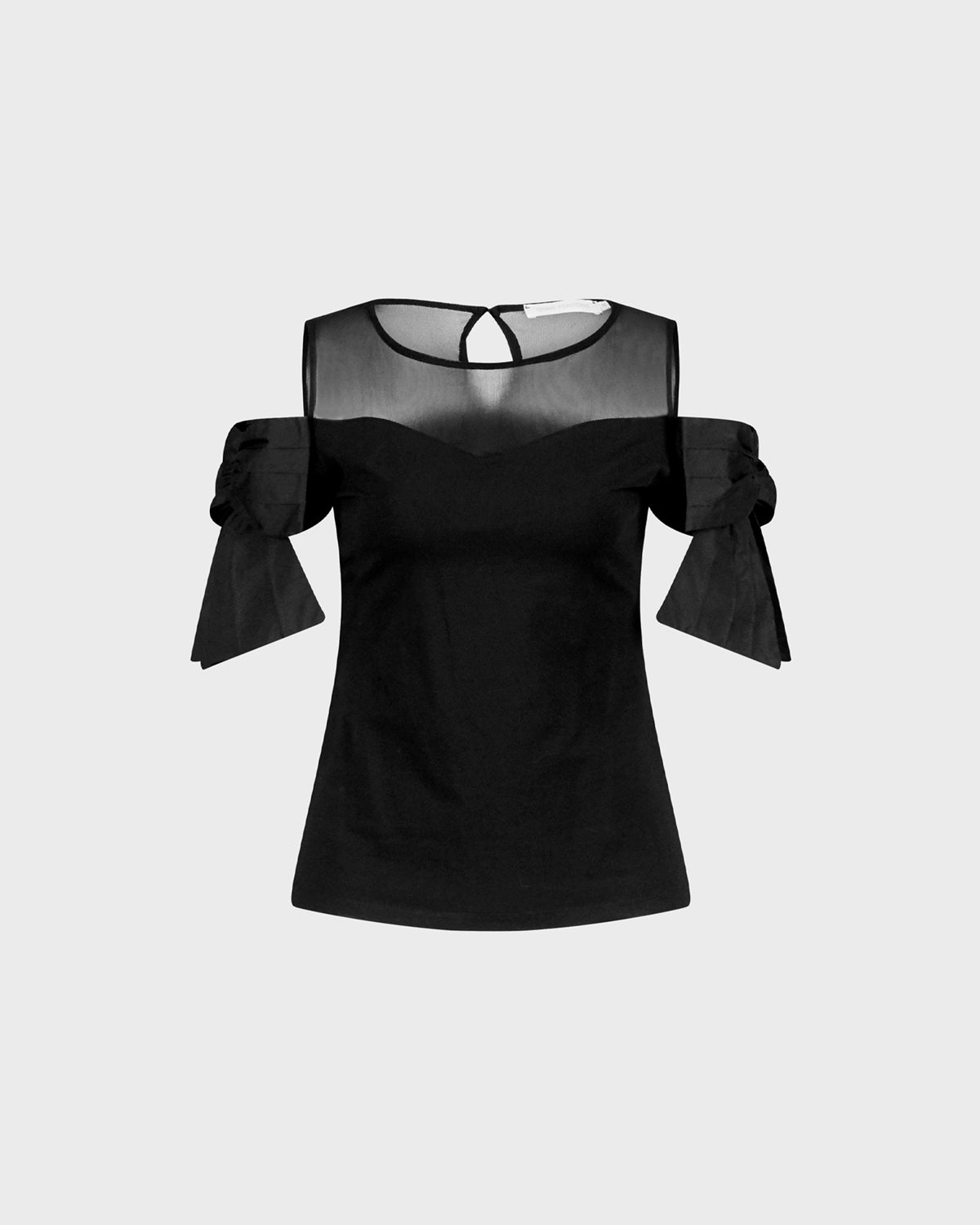Anne Fontaine Women's T-Shirt VIRTYL-P20 Black Size 44
