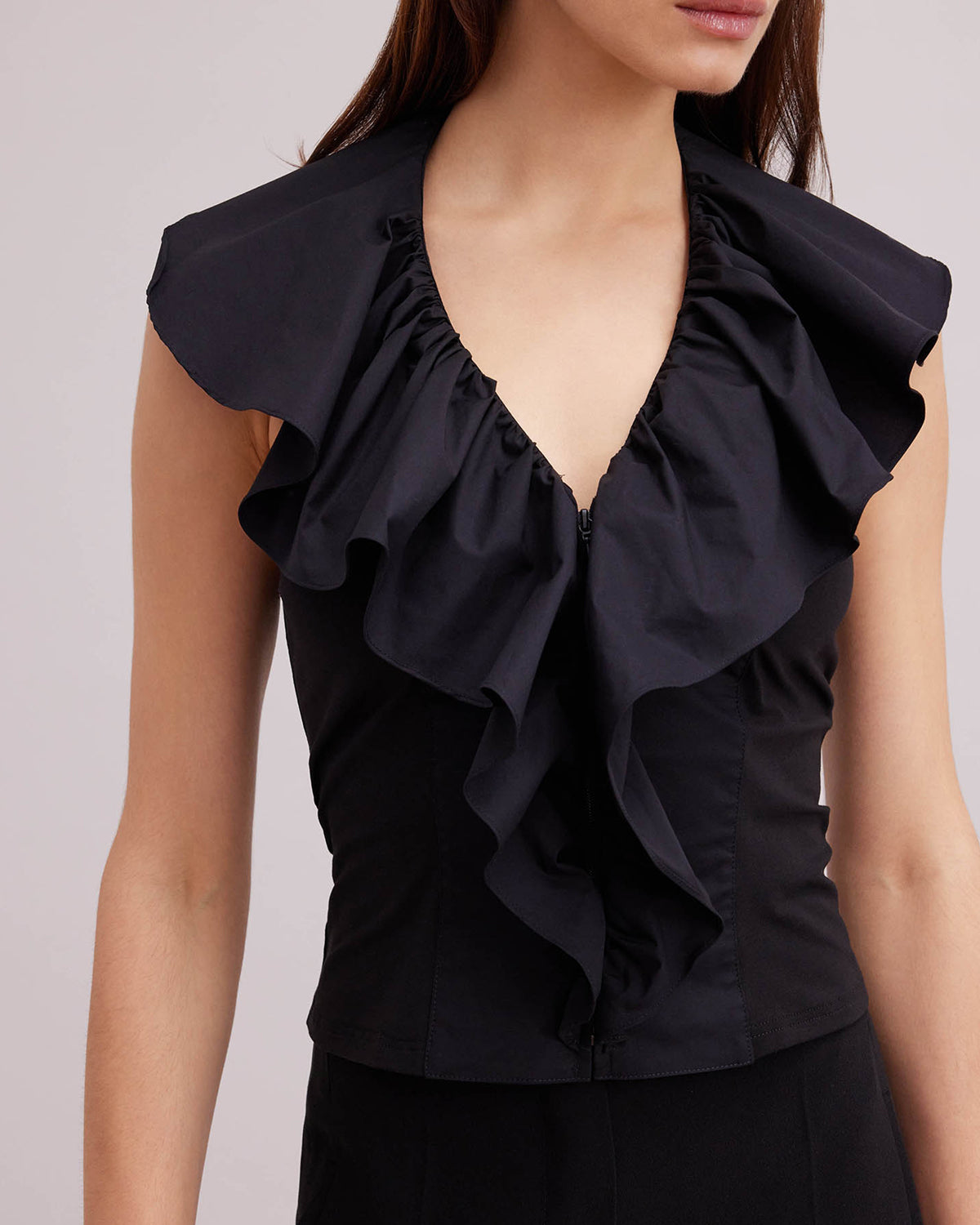 Women's Shirt VANES-P20 Black Size 36