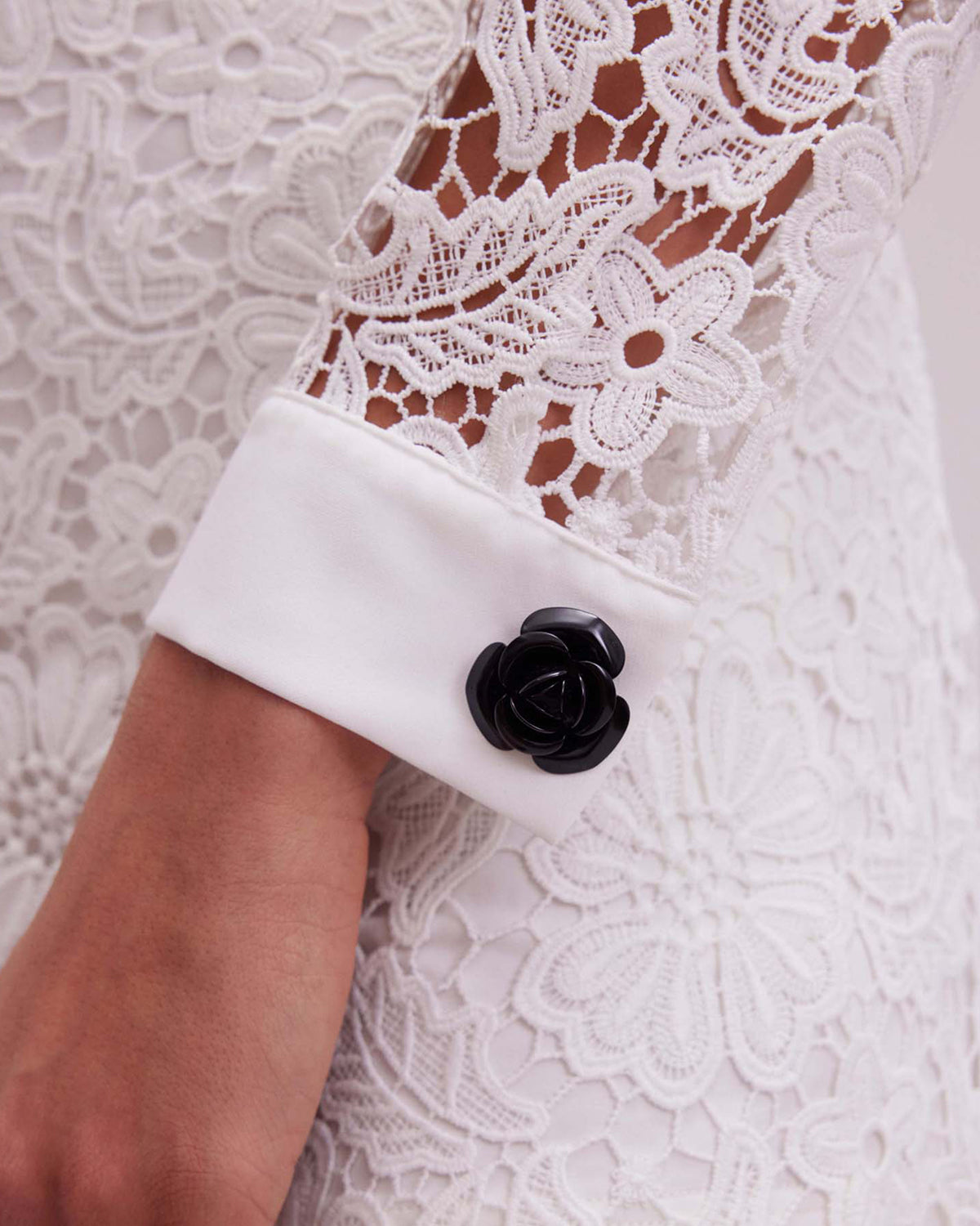 Women's Dress VIOLETA-P20 White  Size 44