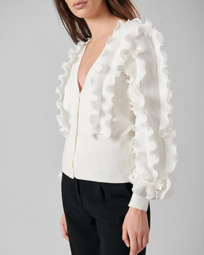 Women's Cardigan CILINE White Size 42