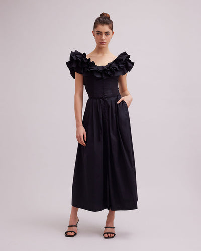 Women's Dress OIHANA Black Size 44