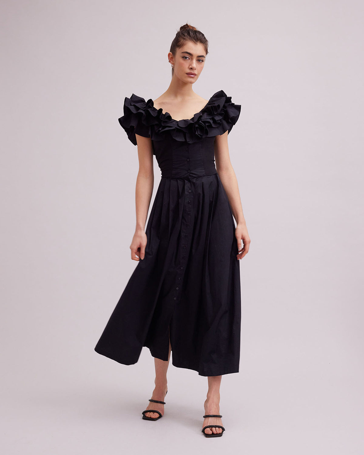 Women's Dress OIHANA Black Size 44