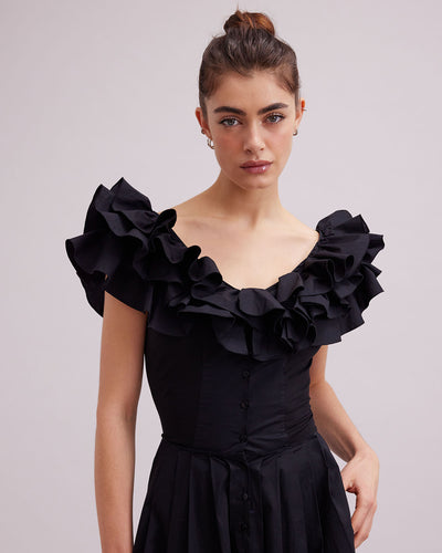 Women's Dress OIHANA Black Size 44