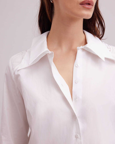 Women's Shirt EILEN White  Size 46