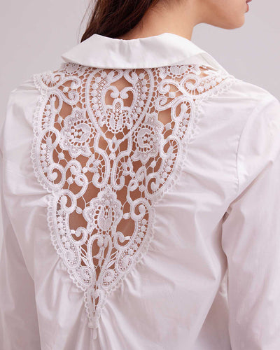 Women's Shirt EILEN White  Size 38