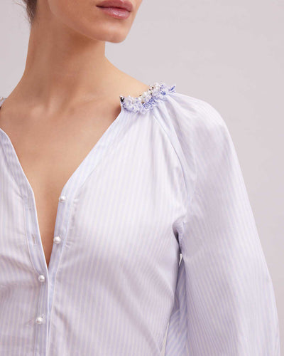 Women's Shirt AIX Sky Blue Size 36