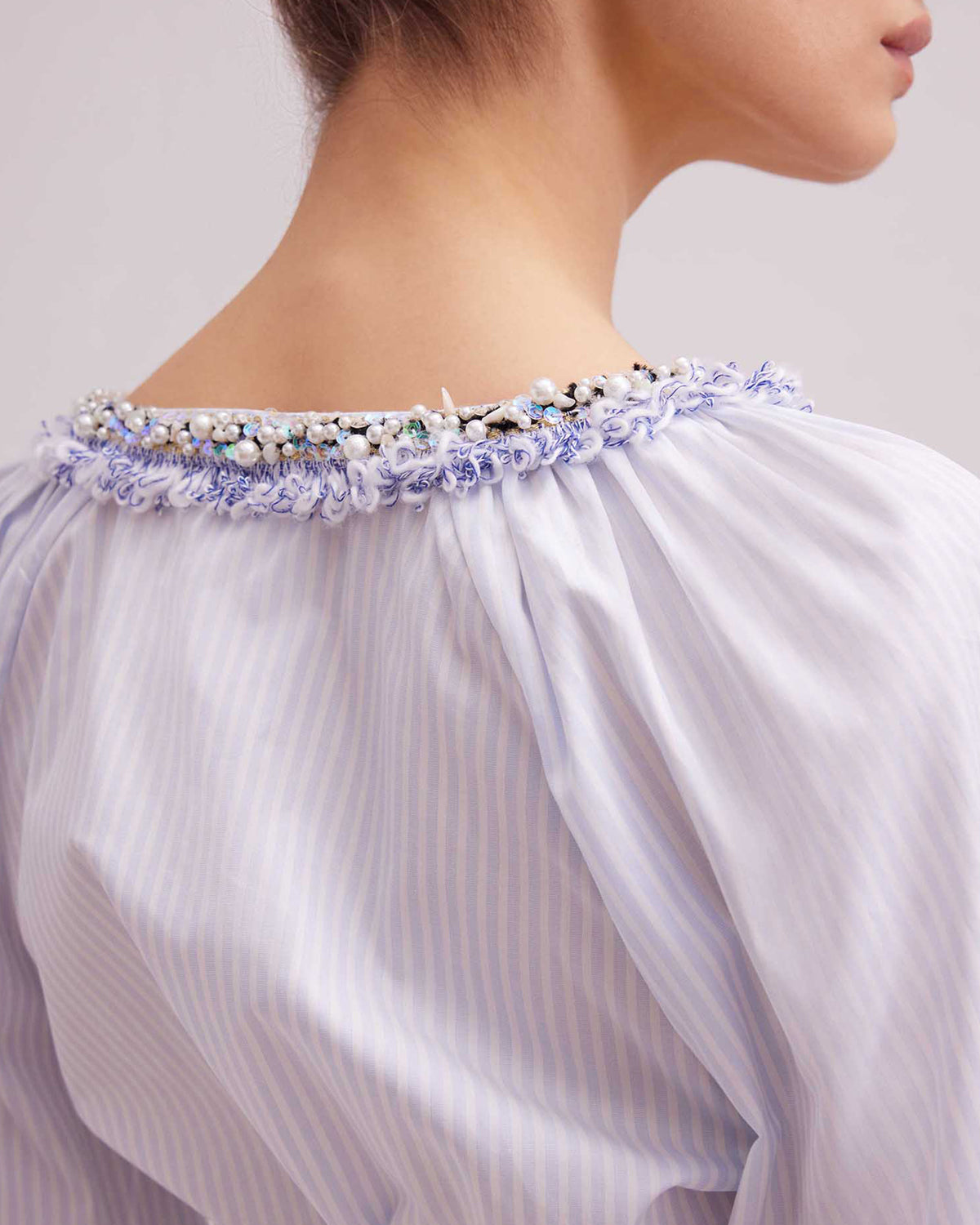 Women's Shirt AIX Sky Blue Size 40