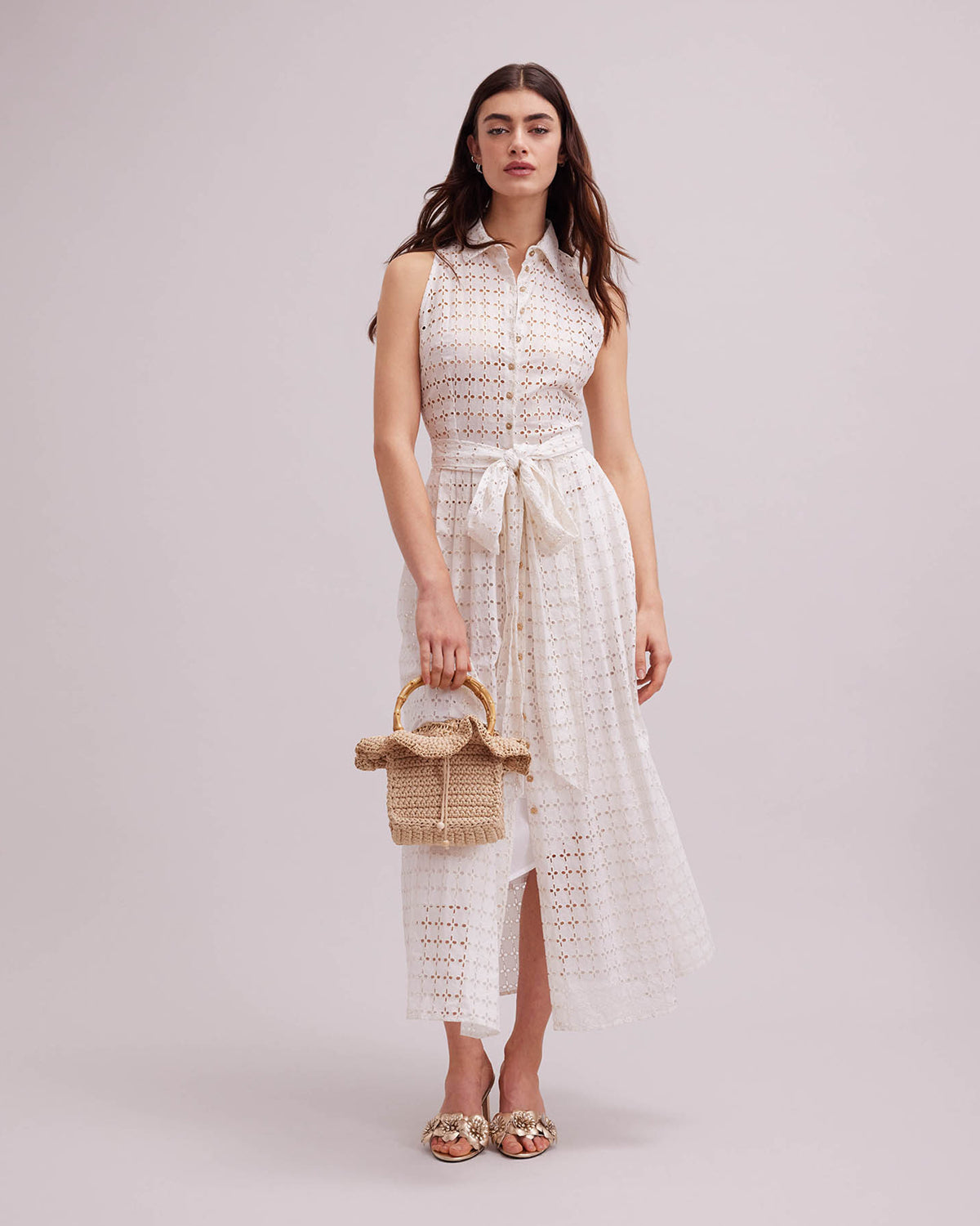 Women's Dress PICTURAL Or Clair Size 44