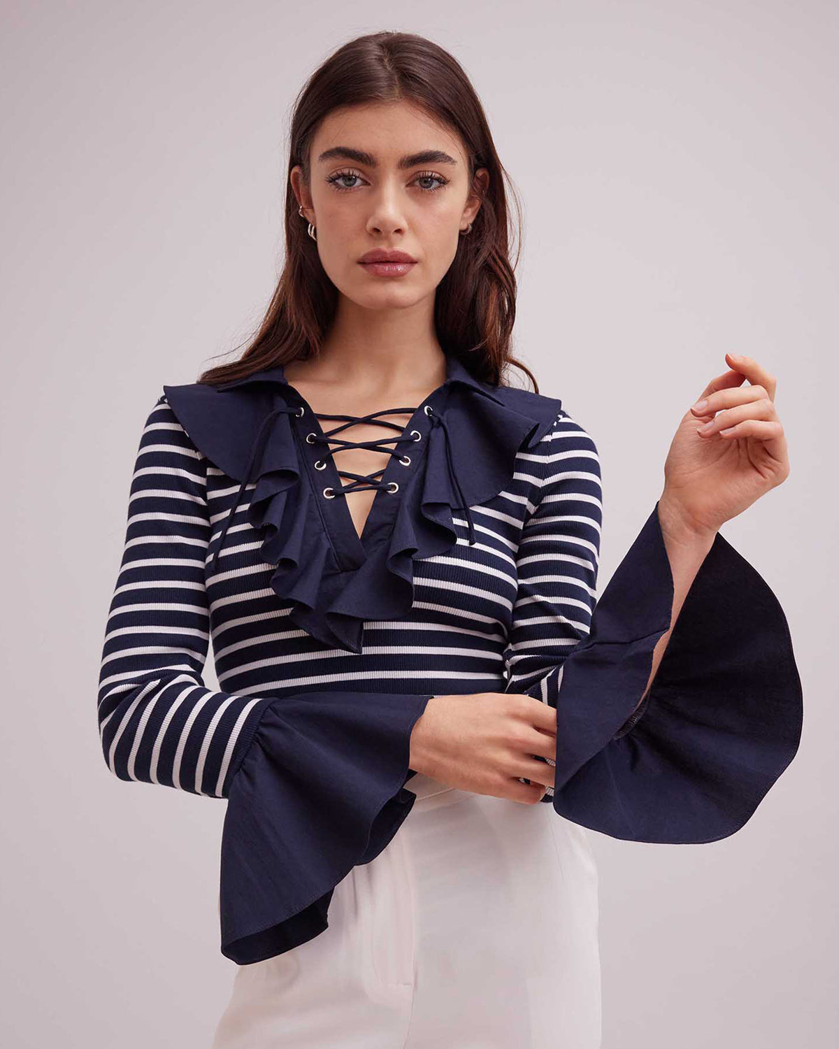 Women's Top COQUILLAGE Dark Navy Size XL