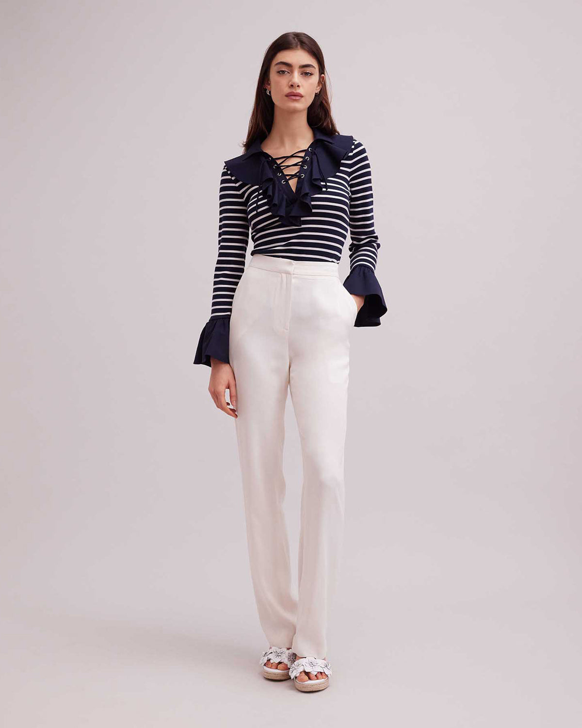 Women's Top COQUILLAGE Dark Navy Size XL