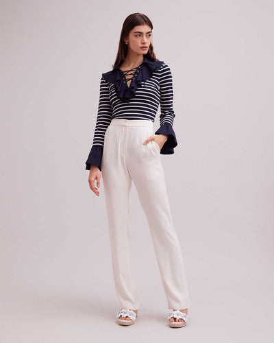 Women's Top COQUILLAGE Dark Navy Size XL