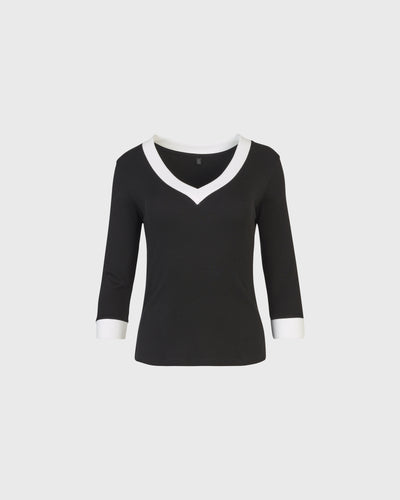Anne Fontaine Women's Top SOL Black Size L