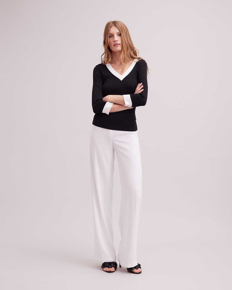 Anne Fontaine Women's Top SOL Black Size M