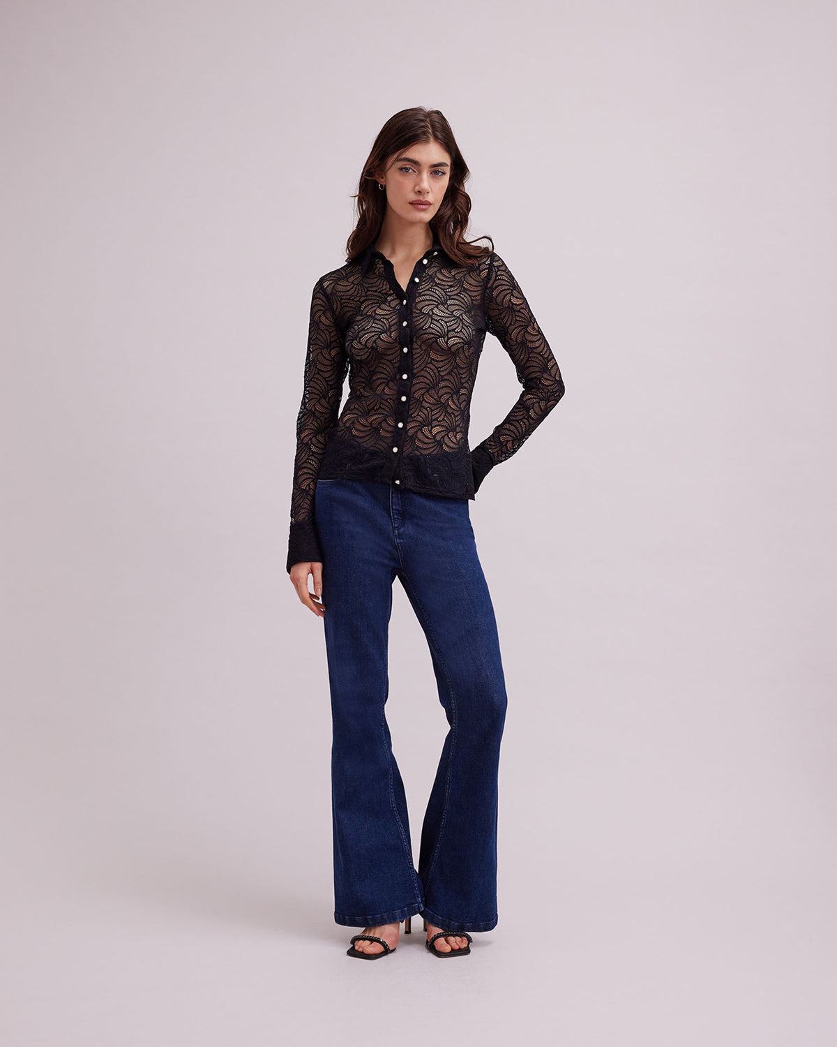 Women's Shirt ATELIER Black Size 46