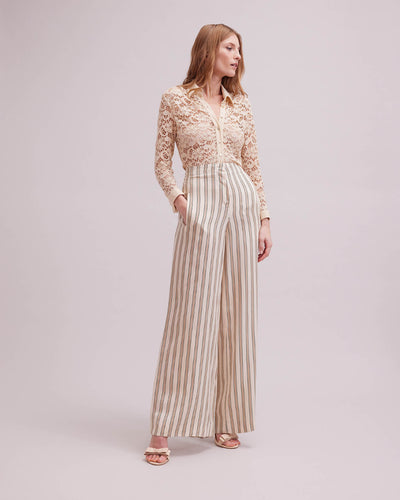 Women's Pants PASTIS Almond Milk SIZE 38