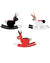 Playsam Rocker RABBIT RED