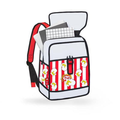 Jump From Paper 2D Backpack POP ART Image 2