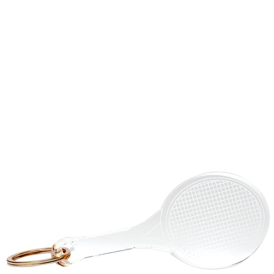 Keychain TENNIS RACQUET 3.5 inches length