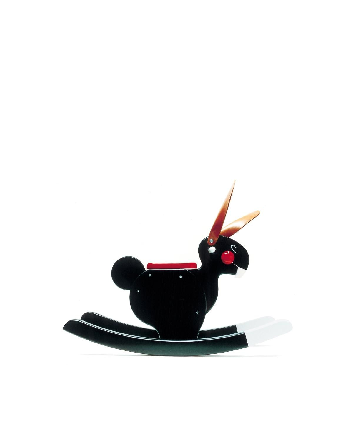 Playsam Rocker RABBIT Black