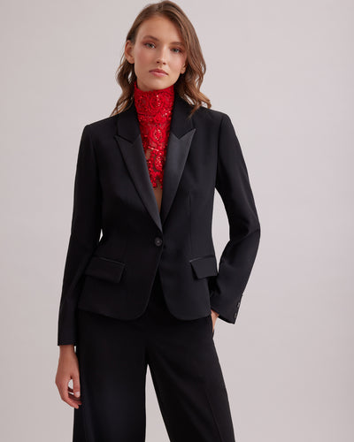 Women's Jacket SMART Black Size 42