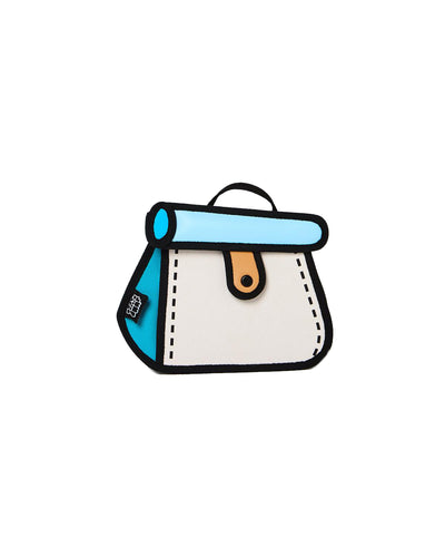 Jump From Paper 2D Shoulder Bag CAKE Blue Image 2