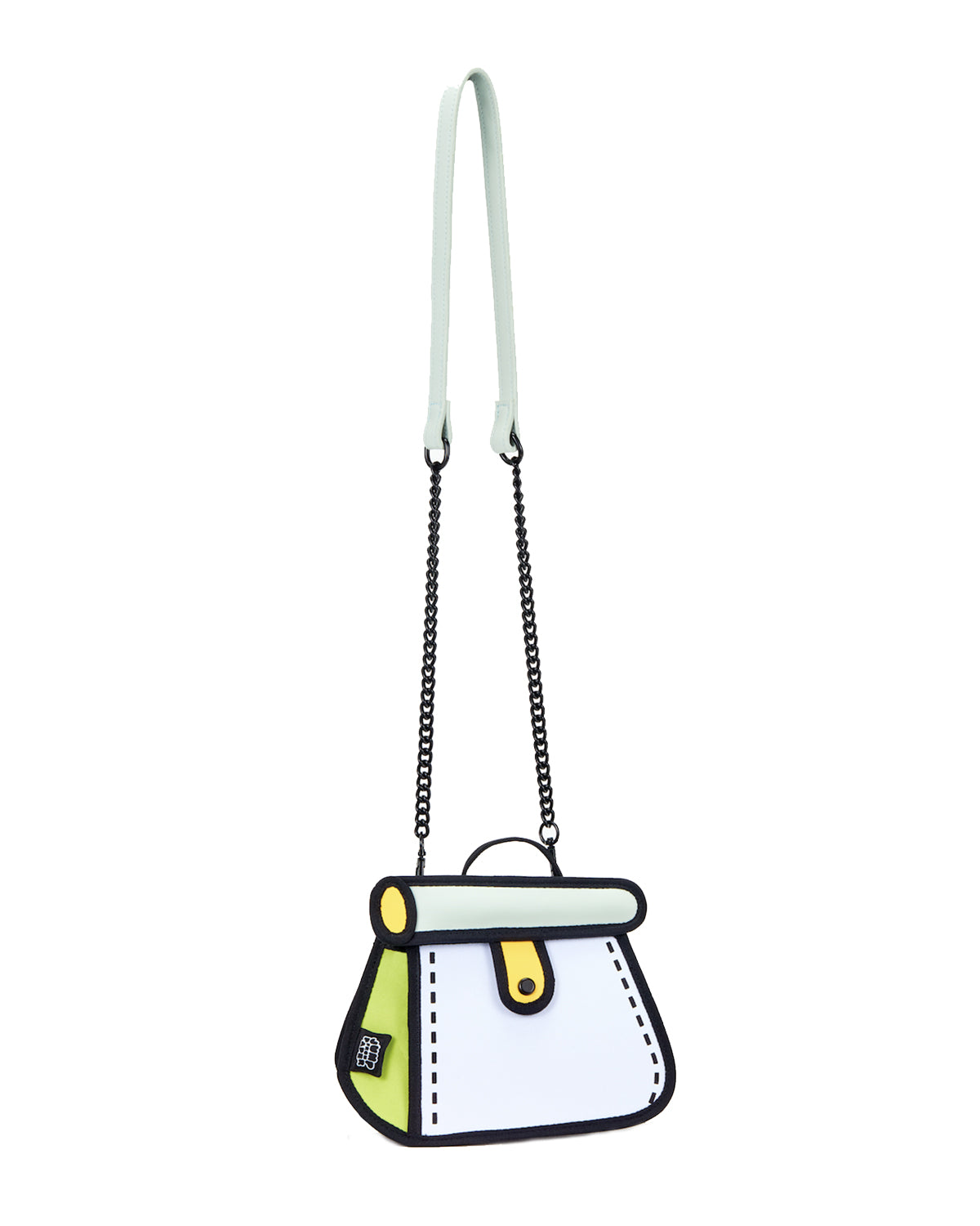 Jump From Paper 2D Shoulder Bag CAKE Mint Green