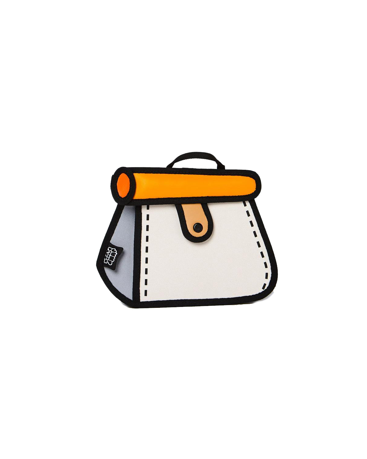 Jump From Paper 2D Shoulder Bag CAKE Orange Image 2