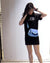 Jump From Paper 2D Shoulder Bag CLICKY Aqua Sky Blue Image 2