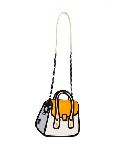 Jump From Paper 2D Shoulder Bag OWL Orange