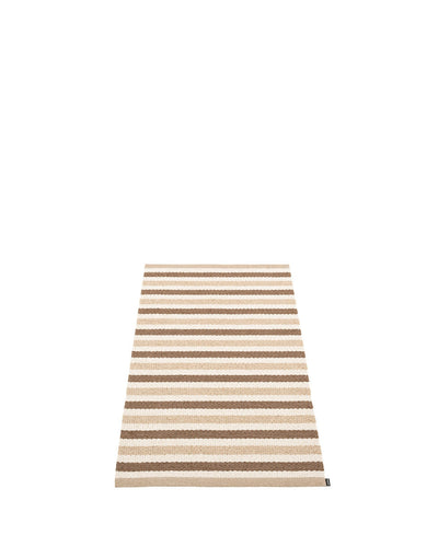 Pappelina Rug TEO Brown/Beige/Vanilla  image 1