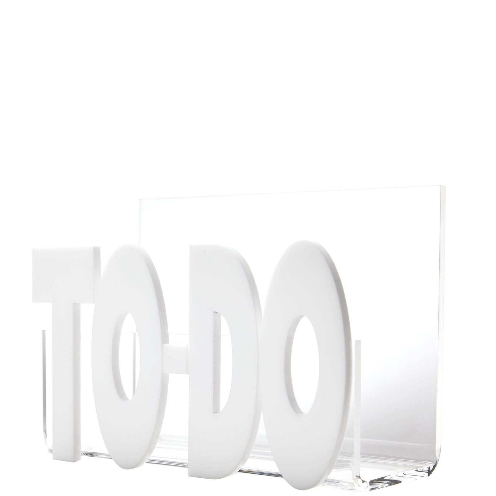 Tara Wilson Designs Holder TODO White 7" l